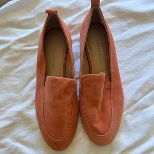 Never Used Banana Republic Suede Coral Loafers